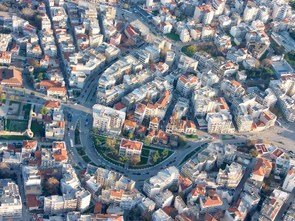 Αεροφωτογραφία της Κομοτηνής